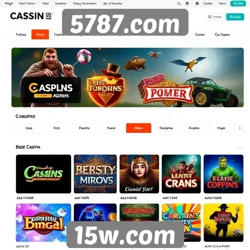 Exploração das opções de cassino em 5787.com