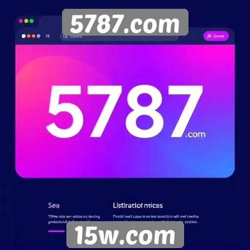 Estudo sobre a interface do usuário do 5787.com